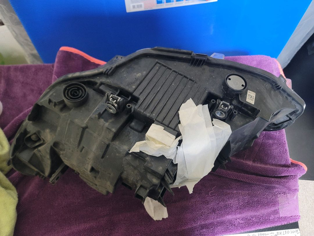 BMW 4시리즈 F32 / F33 / F36 LCI 우측 풀 LED 헤드라이트 조수석 BMW 420 쿠페 컨버터블 이미지
