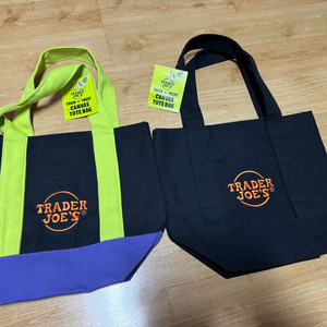 트레이더조 할로윈 에디션 토트백 미니 에코백 2종