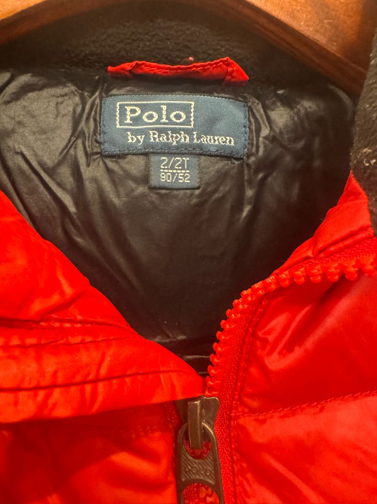 폴로 랄프로렌키즈패딩조끼2T 이미지