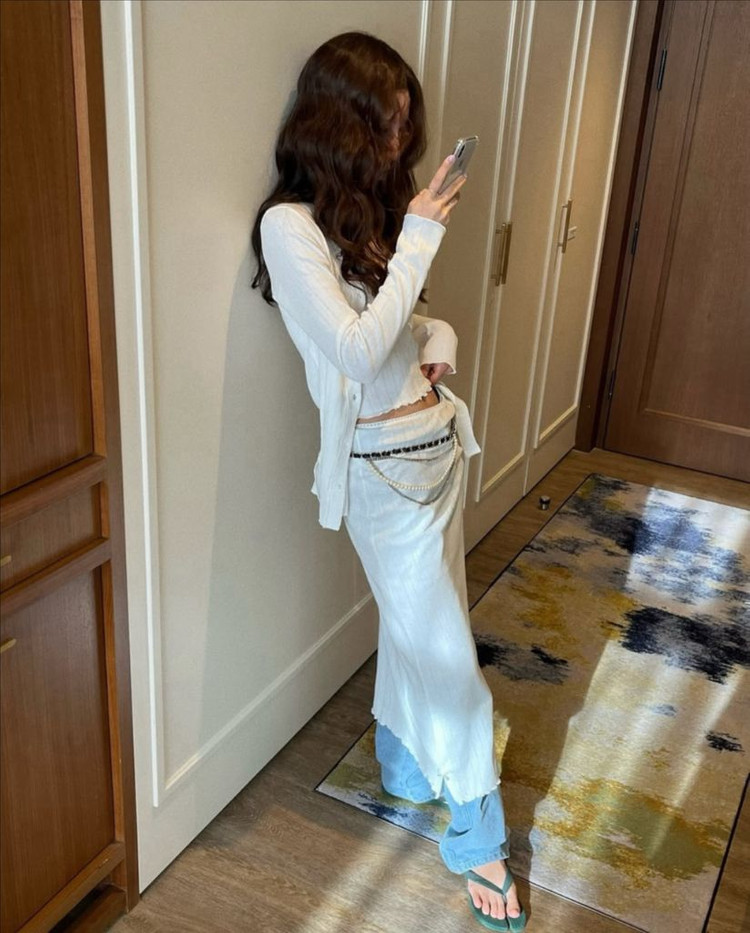 <새상품> 나시 가디건 스커트 세트 3color--2