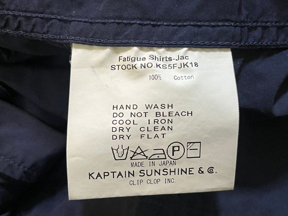 Kaptain Sunshine 캡틴선샤인 퍼티그 셔츠 자켓--8