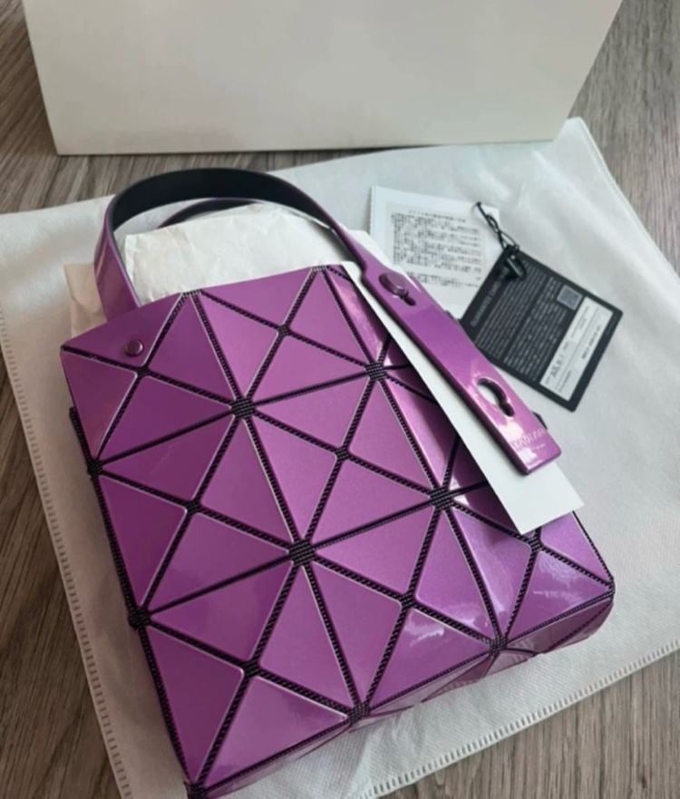 바오바오 미니 캐럿 토트백 퍼플 9월 한정판 이미지