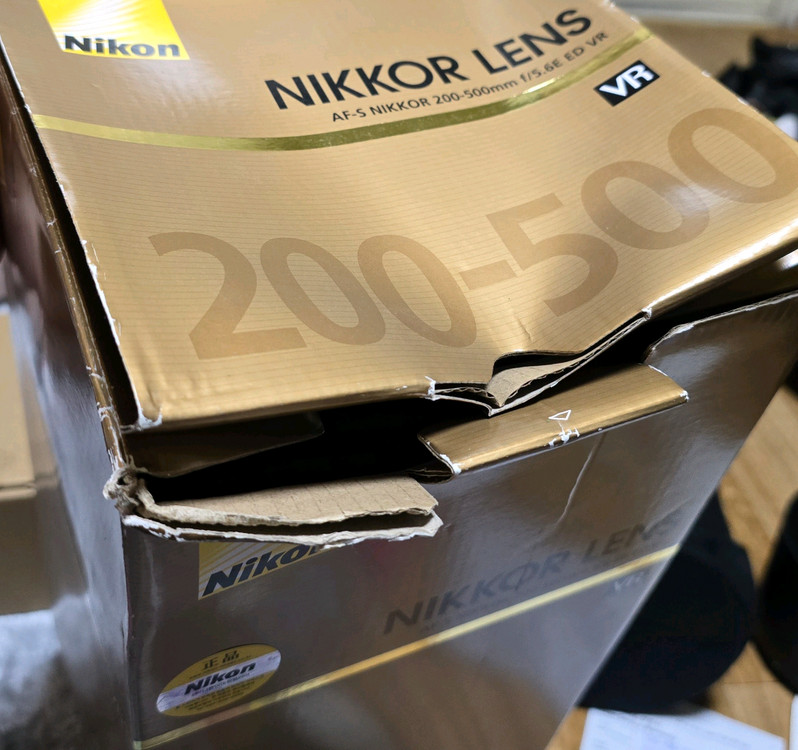니콘 AF-S 200-500 f/5.6E ED VR 망원 렌즈--5