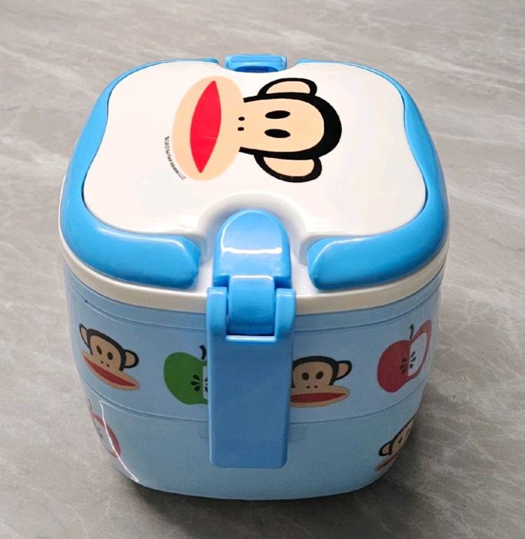 폴프랭크 2단 도시락 단품 새상품--1