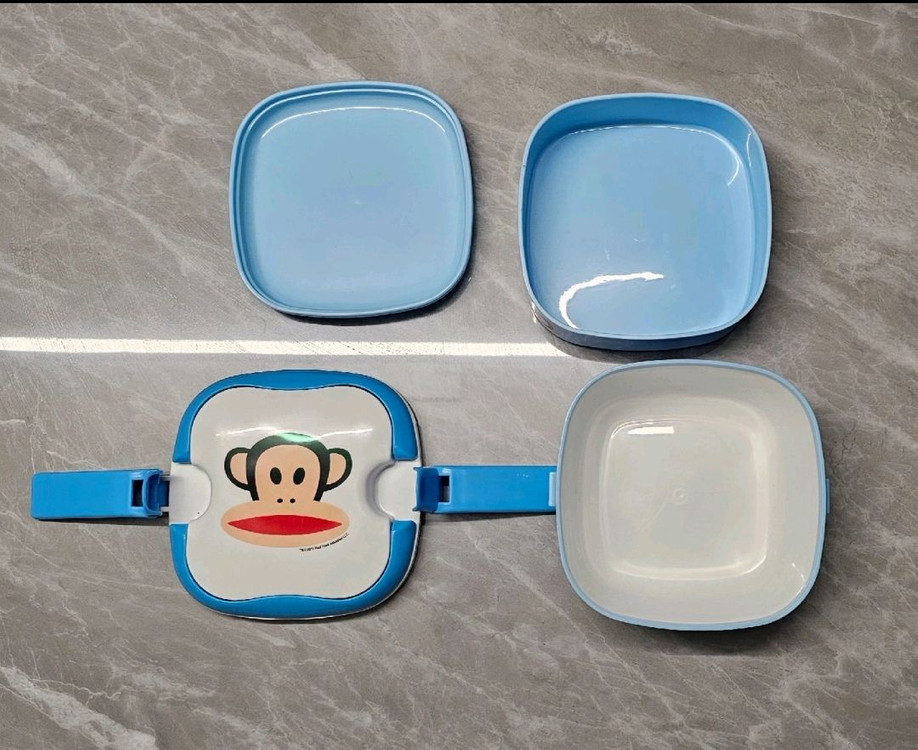 폴프랭크 2단 도시락 단품 새상품--2