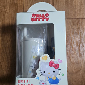 산리오 헬로키티 텀블러 간식세트 1통 미개봉새것