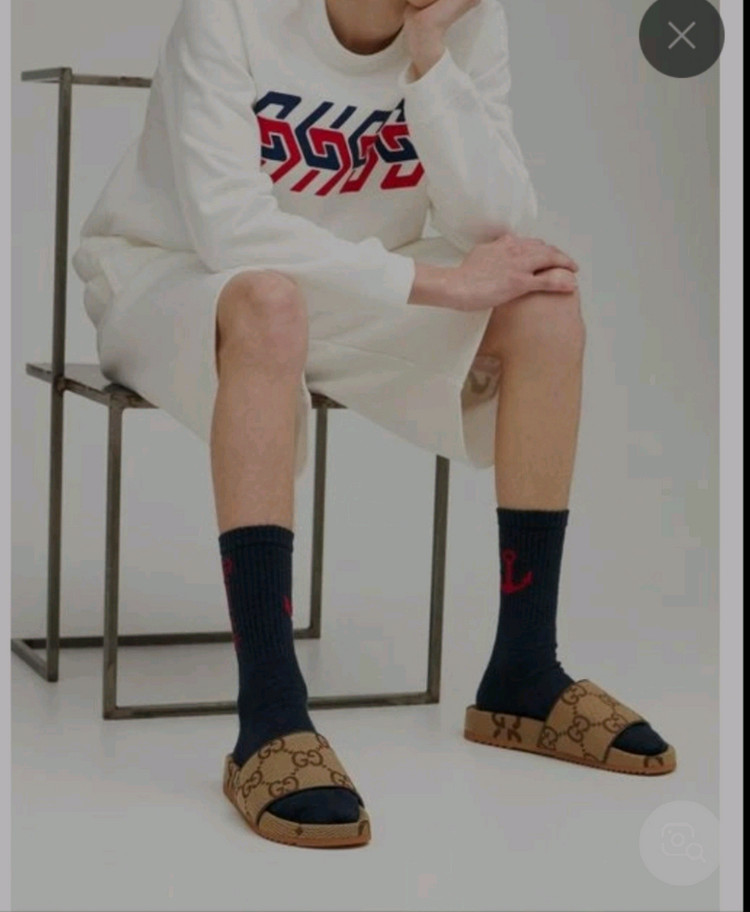 구찌 슬리퍼 스니커즈명품신발운동화나이키아식스아디다스루이비통프라다디올샤넬로로피아나에르메스--2