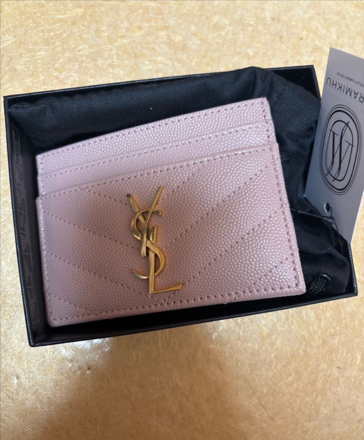 입생로랑 정품 카드지갑--1