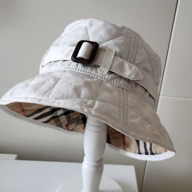 (새상품급) 버버리 키즈 퀼팅 누빔 벙거지--2