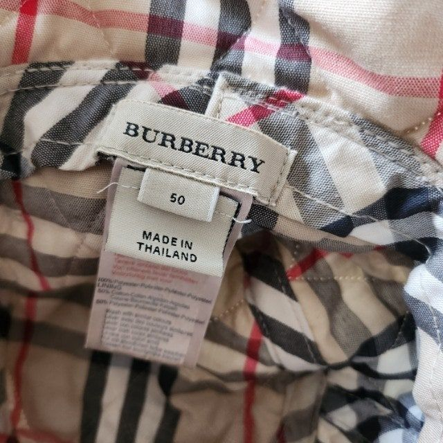 (새상품급) 버버리 키즈 퀼팅 누빔 벙거지--9