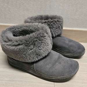 핏플랍 fit flop 회색 스웨이드 털부츠 265/270