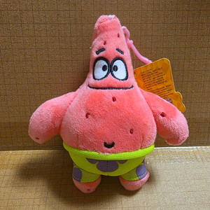 스폰지밥 뚱이 인형 키링 새상품 이미지