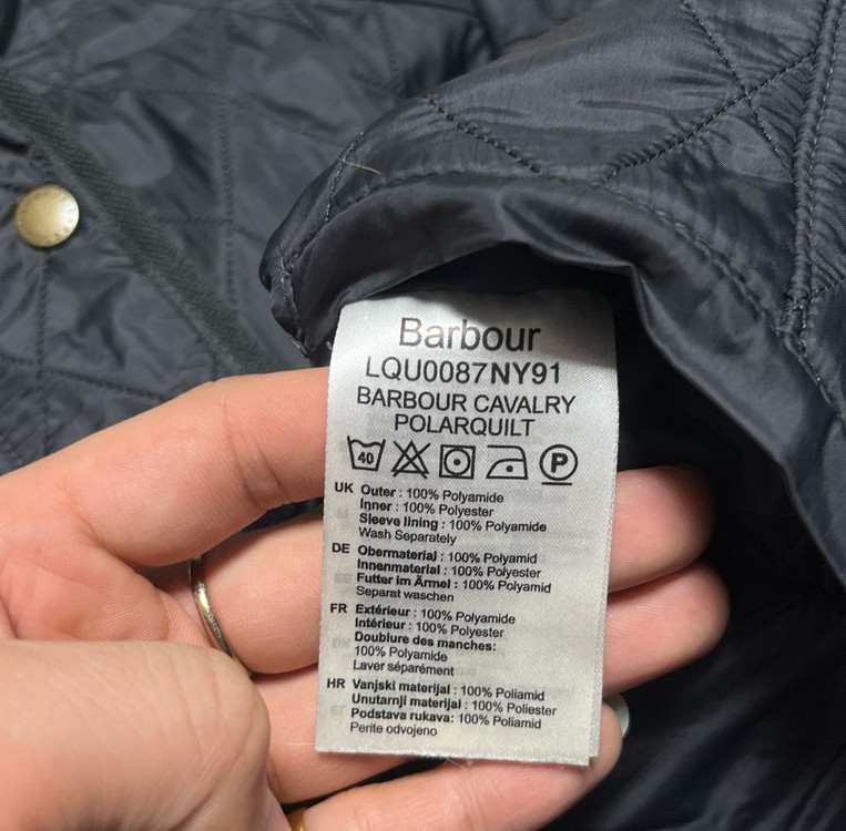 바버 인터네셔널 퀄링 사파리 자켓 점퍼 S--8