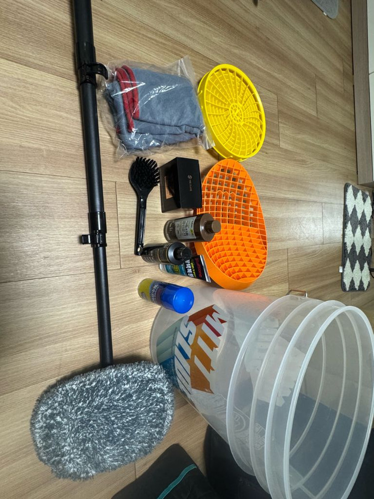 세차 버킷 , 그릿가드 , 미트슬라이드 , 그외 세차용품--0