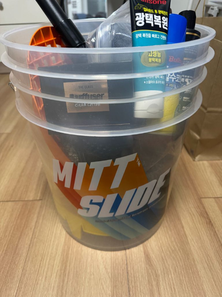세차 버킷 , 그릿가드 , 미트슬라이드 , 그외 세차용품--2