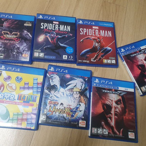 PS4 게임CD 사진에 있는거 전부 일괄판매 이미지