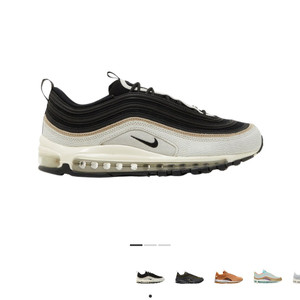 나이키 에어맥스 97 운동화 SE 라이트 본 카키 280