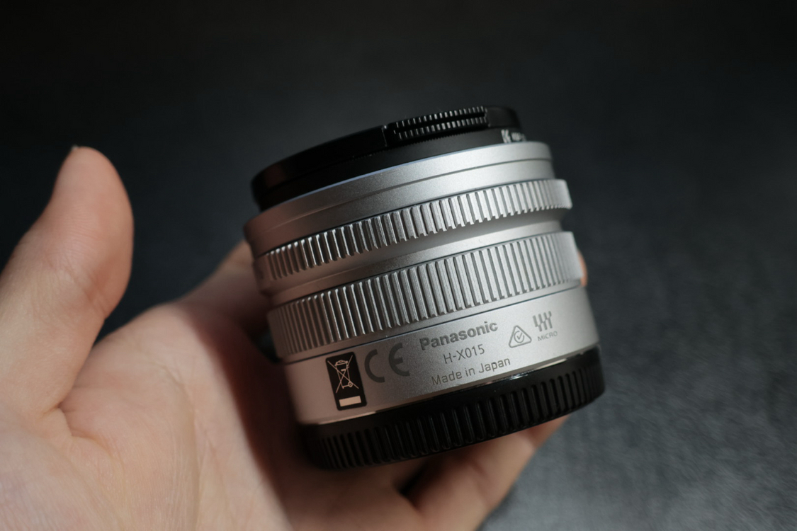 파나소닉 라이카 15mm f1.7 실버 렌즈--1