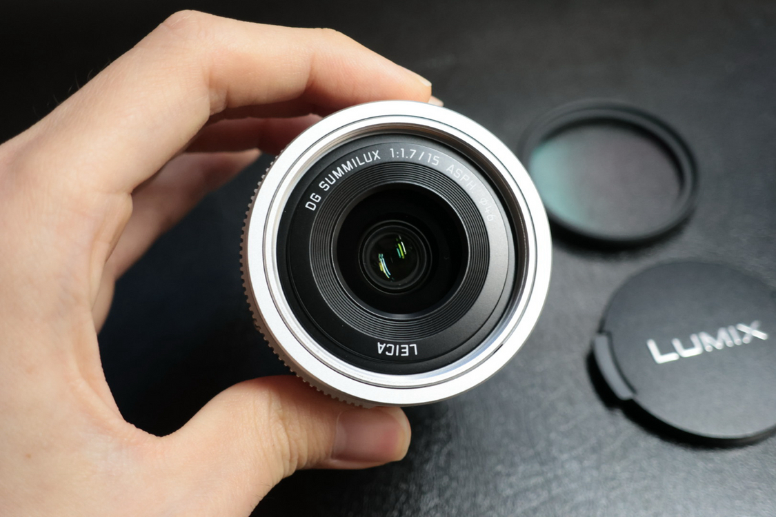 파나소닉 라이카 15mm f1.7 실버 렌즈--2