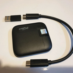 마이크론 crucial portable ssd 1TB 외장ssd메모리