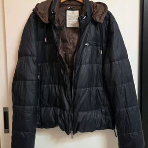 브루넬로 쿠치넬리 후드 패딩점퍼