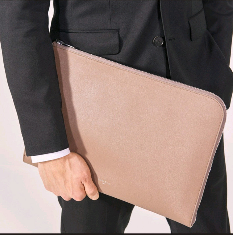 산드로 사피아노 가죽 파우치--3