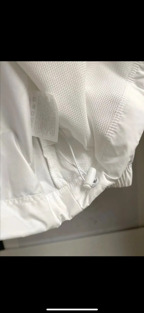 [2XL] 나이키 후드 재킷 바람막이 화이트 이미지
