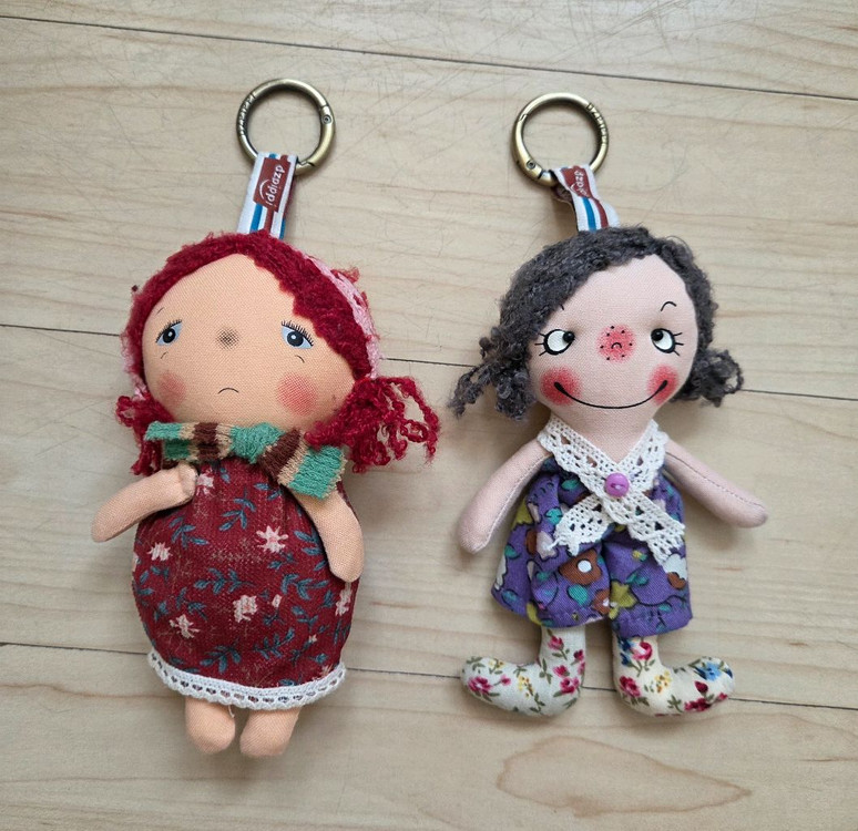 일본에서온 키링2개 일괄--1