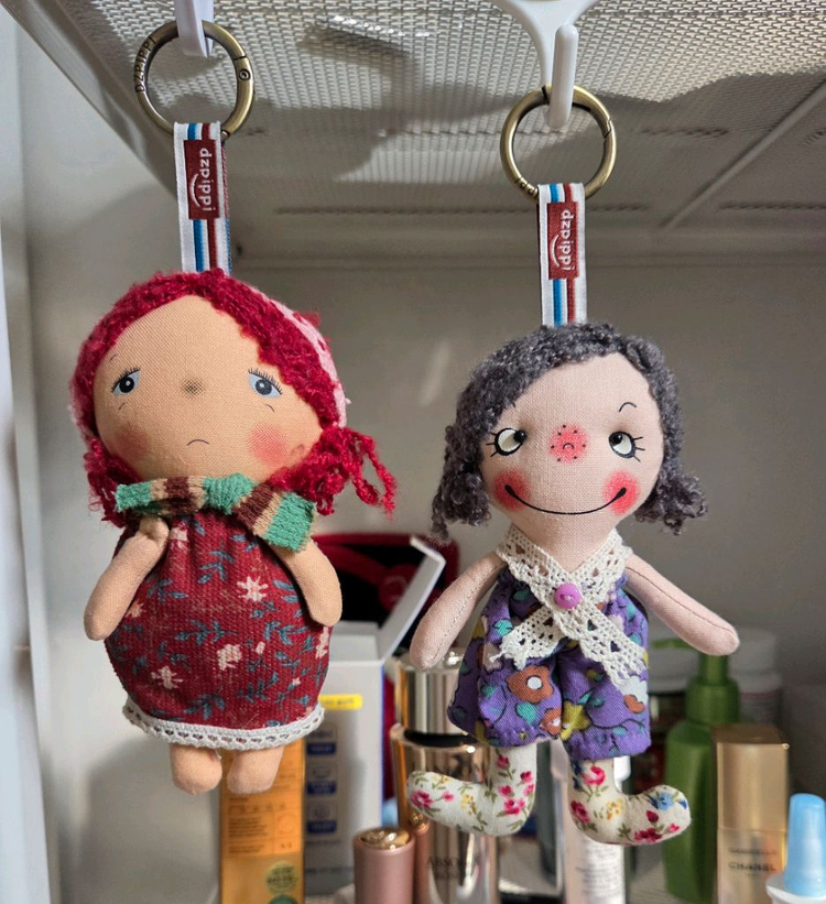 일본에서온 키링2개 일괄--4