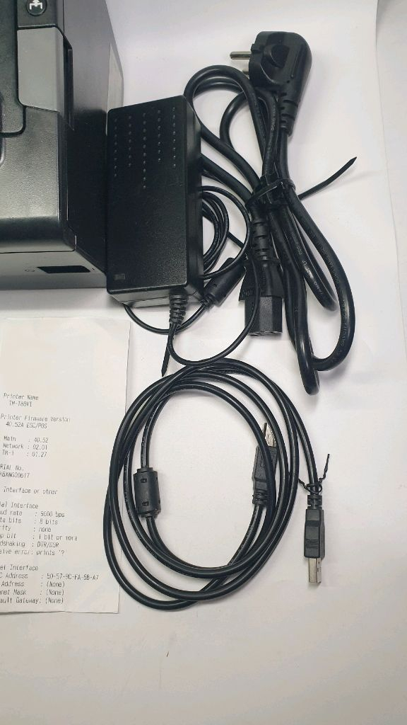 EPSON 엡손 TM-T88VI 감열 영수증 프린터 이미지