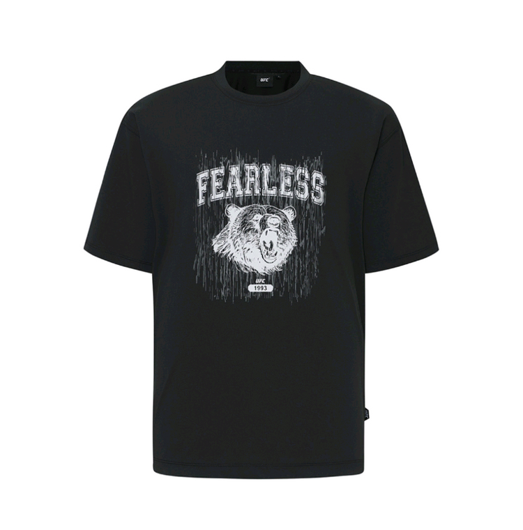 UFC 로어베어 반팔티셔츠 브라운 & 블랙 2벌세트 일괄--2