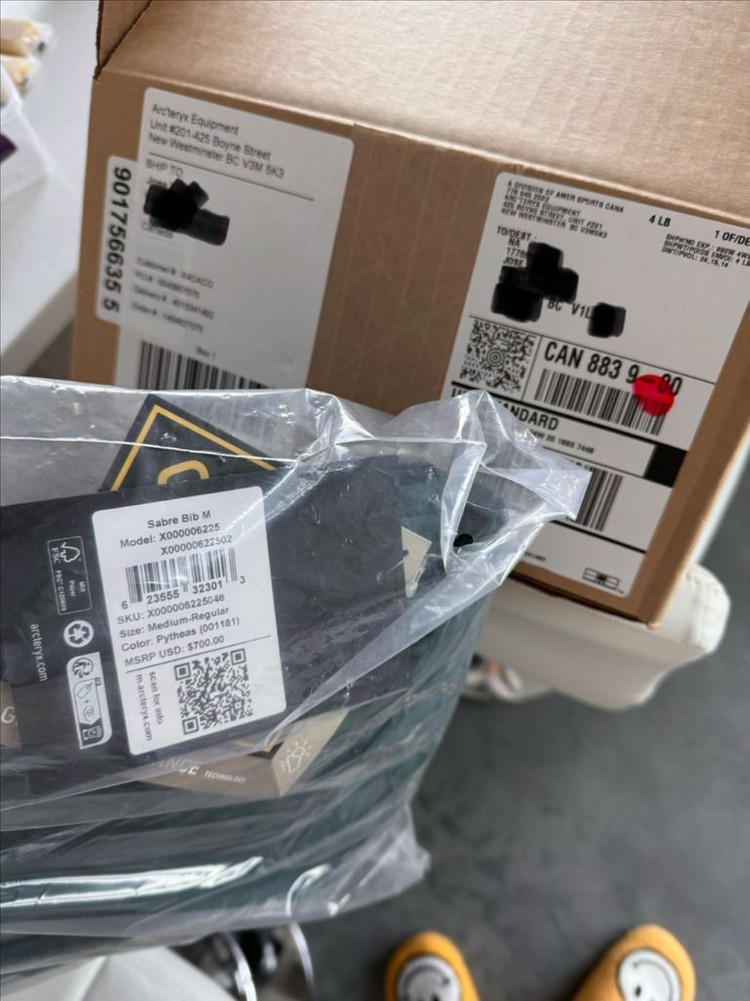 아크테릭스 SABRE BIB Pant 스키복 보드복 바지--4