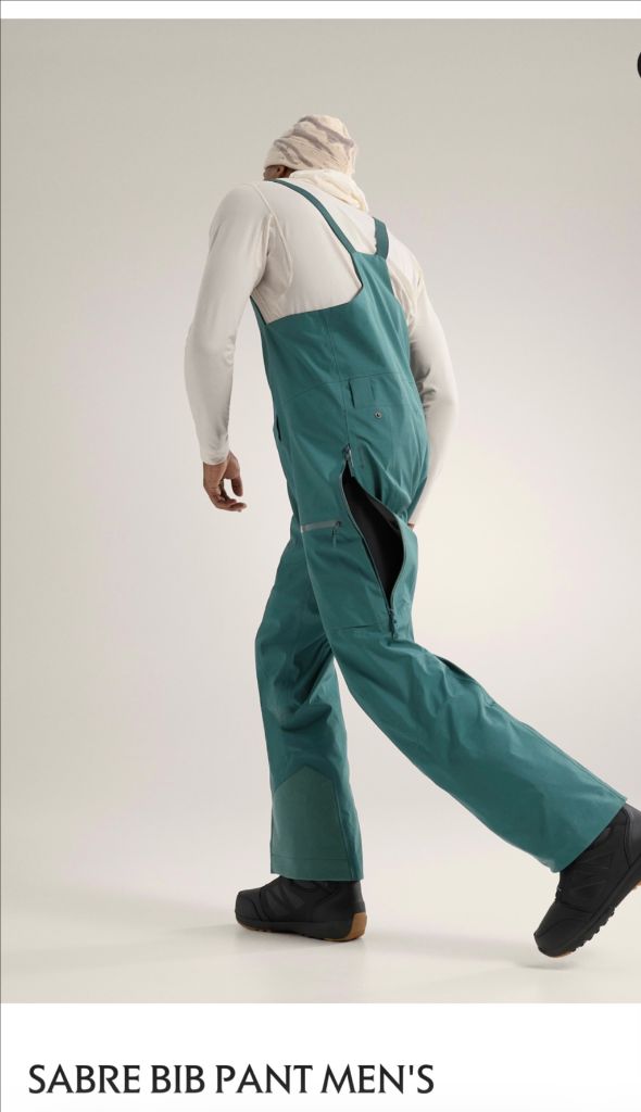아크테릭스 SABRE BIB Pant 스키복 보드복 바지--5