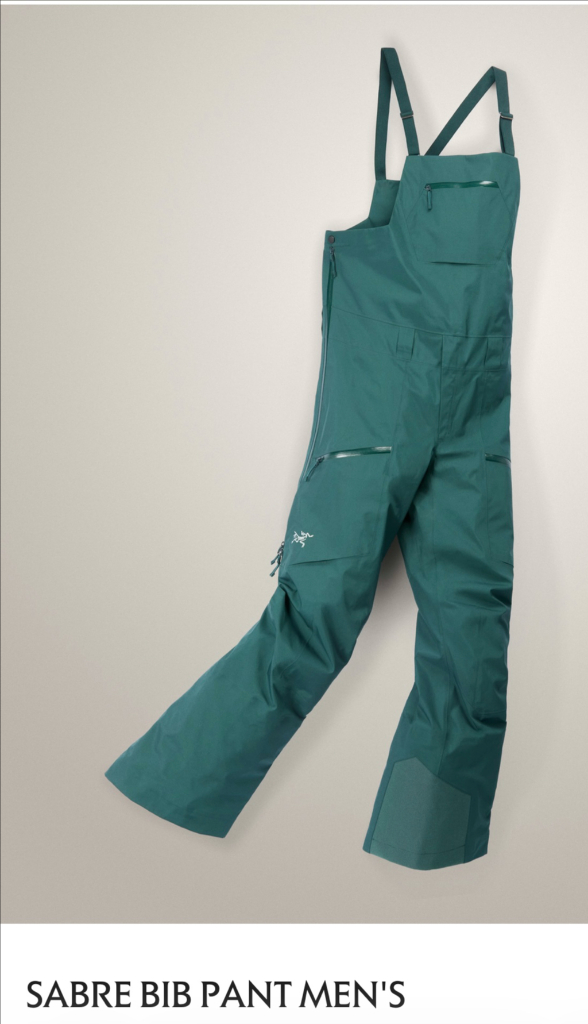 아크테릭스 SABRE BIB Pant 스키복 보드복 바지--7