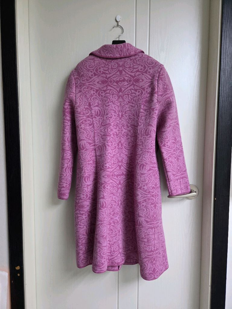 가이거 럭셜 울100% 여성 울코트--3