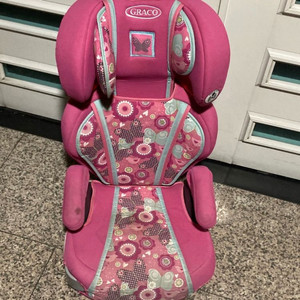 그라코 주니어 카시트 핑크 무료나눔
