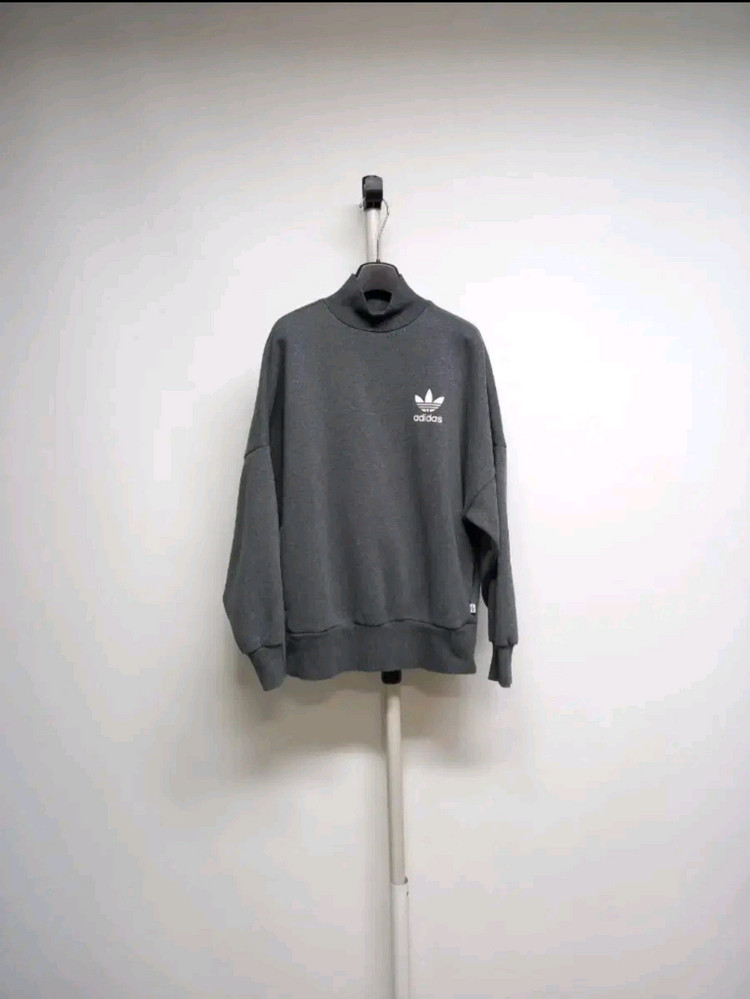 아디다스 기모 하프넥 루즈박시핏 맨투맨 55.66--0