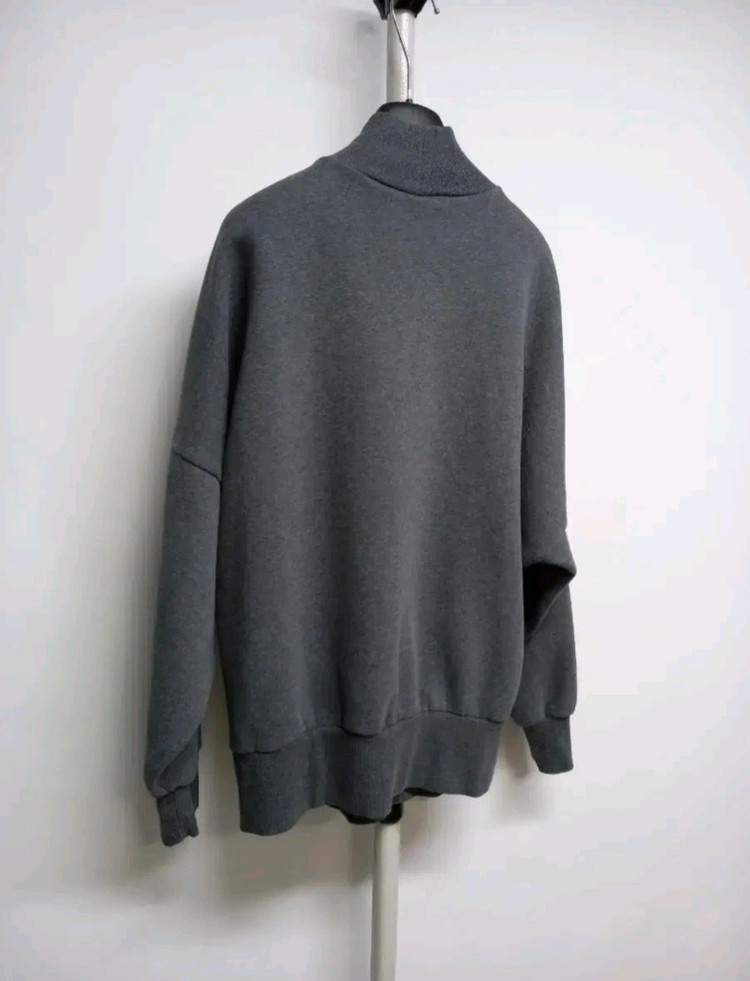 아디다스 기모 하프넥 루즈박시핏 맨투맨 55.66--6