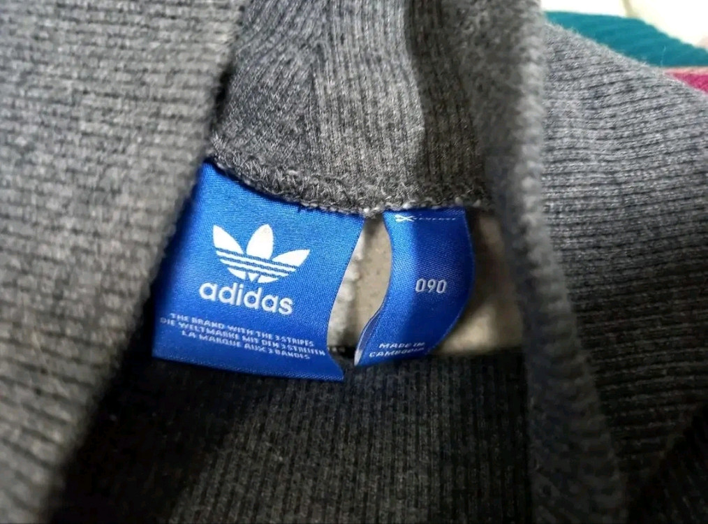 아디다스 기모 하프넥 루즈박시핏 맨투맨 55.66--8