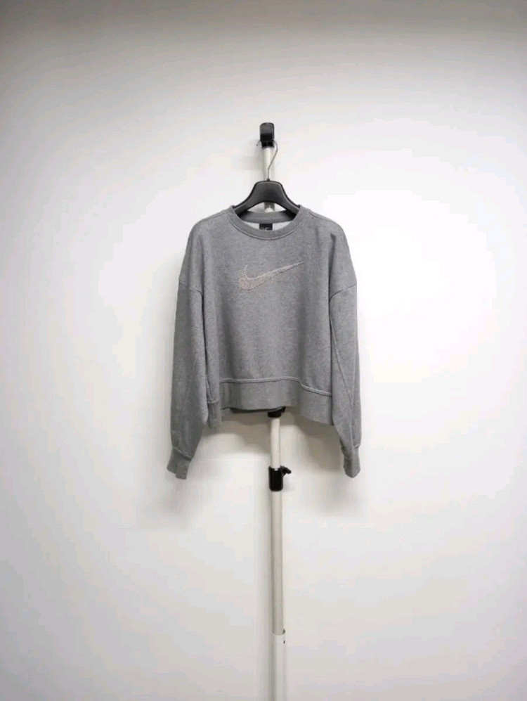 나이키 루즈핏 크롭 숏 맨투맨 F--0