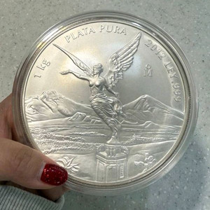 멕시코 리버타드 2012년 은화 1kg 이미지