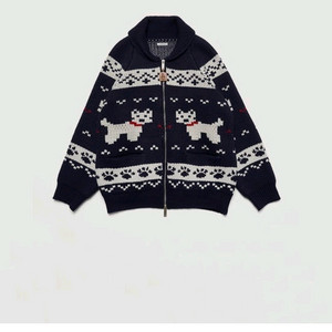 누아르나인 코위찬 니트집업