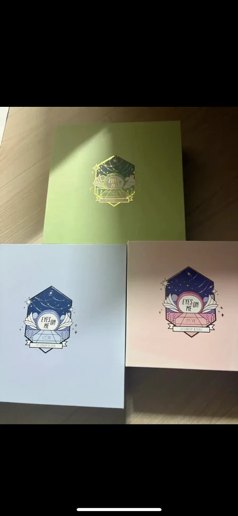 아이즈원 김민주 버전 앨범,김민주 시그, 최예나 조유리 솔로앨범 판매 이미지