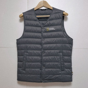 남성 내셔널지오그래픽 우모 구스 다운 거위 경량 패딩 베스트 조끼