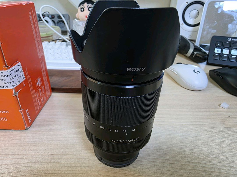 소니 FE 24-240mm F3.5-6.3 OSS 렌즈 + nd필터--5