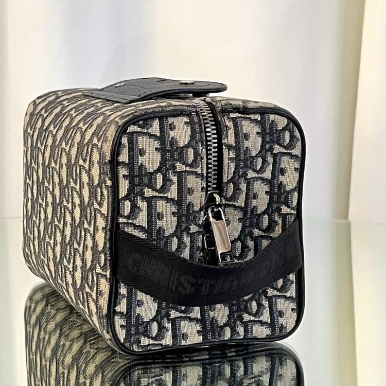 디올 오블리크 링고 토일레트리 클러치백--3