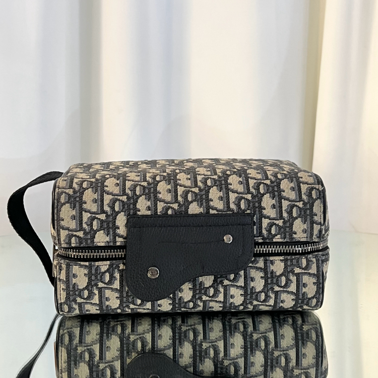 디올 오블리크 링고 토일레트리 클러치백--5