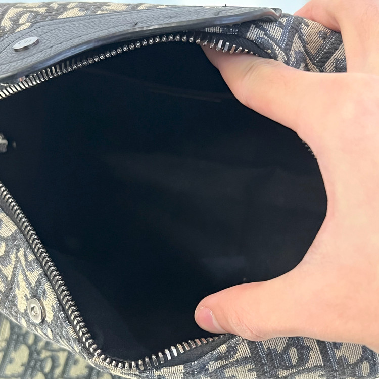 디올 오블리크 링고 토일레트리 클러치백--7