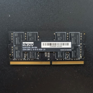 에센코어 클레브 노트북 DDR4-2666 CL19 파인인포 16GB