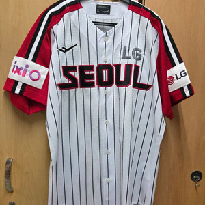 (미사용 새제품)LG트윈스 어센틱 서울유니폼(105사이즈,홍창기 마킹)